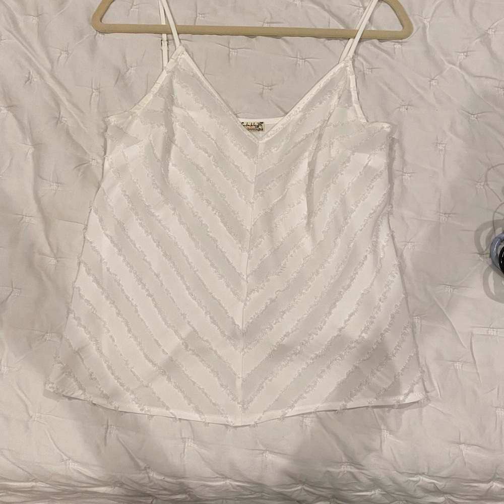 Free People White Camisole Top